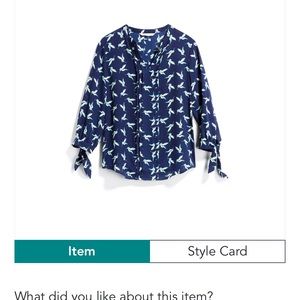 Melissa Tie Sleeve Blouse